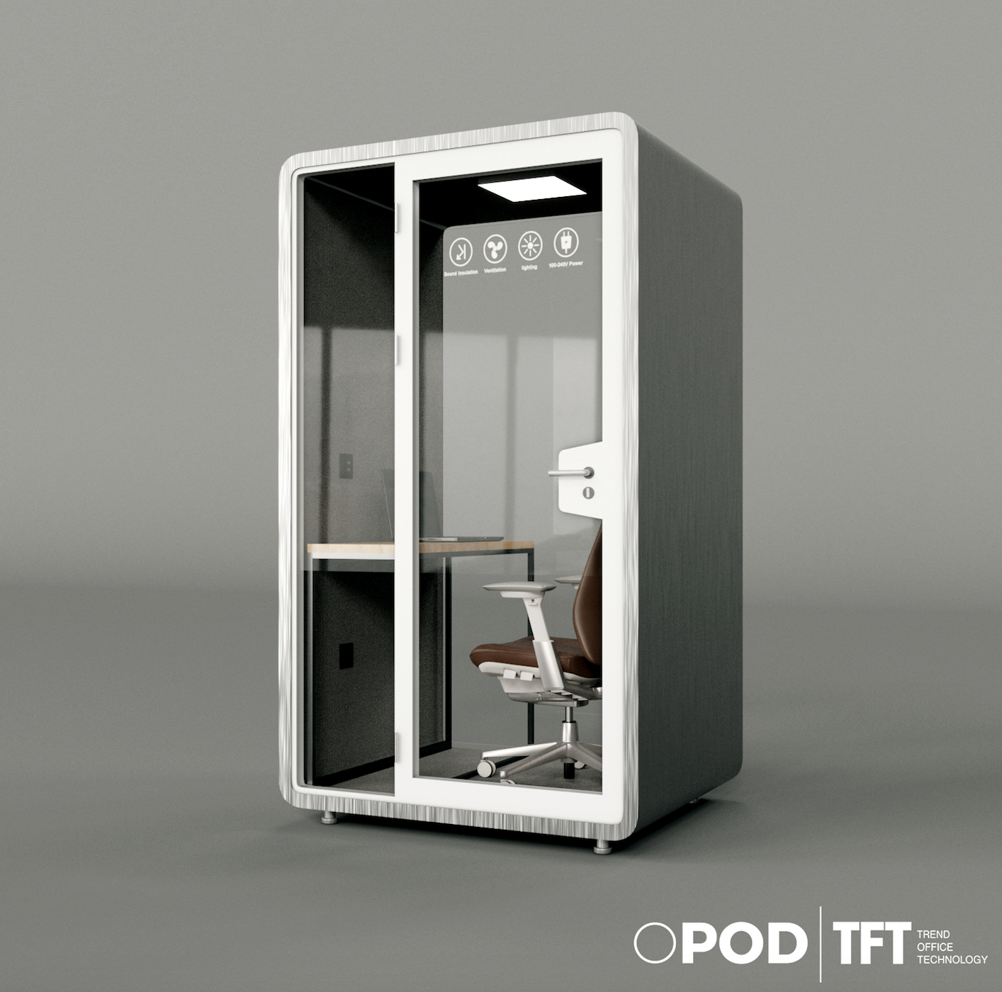 Soundproof Office Pod for Home Office Booths and Pods Eastern European countries: Estonia, Latvia, Lithuania, Belarus, Moldova